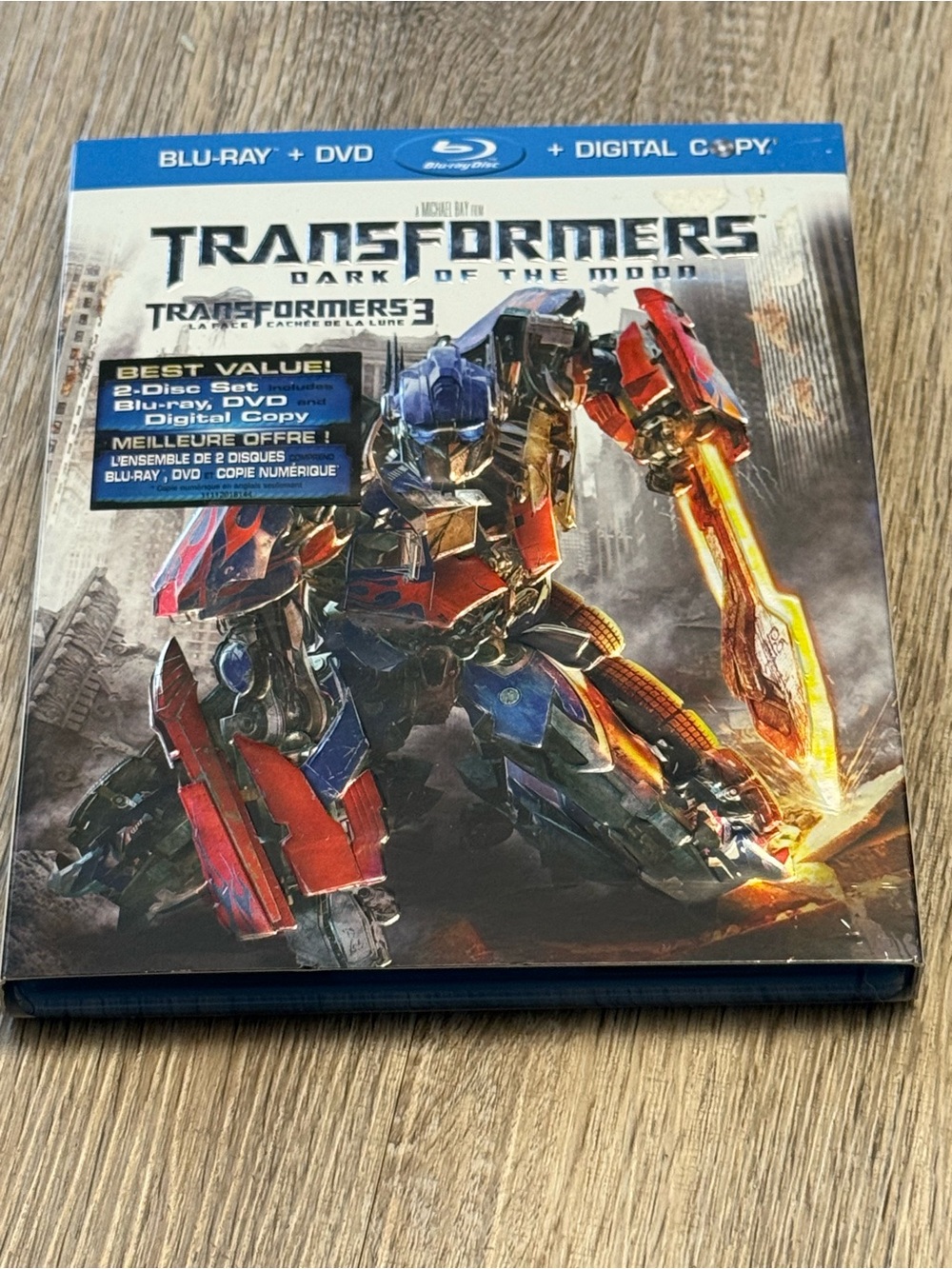 Transformers: Dark of the Moon Blu‑ray + DVD